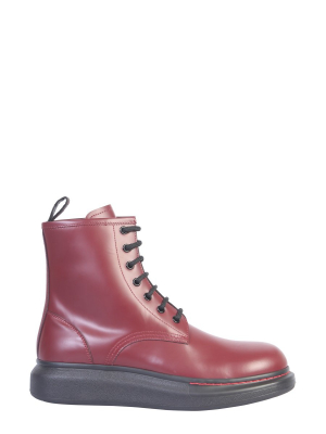 Alexander Mcqueen Oversized Combat Boots