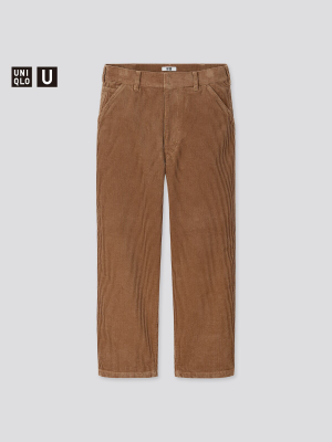 Men U Corduroy Wide-fit Work Pants