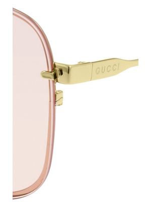 Oversized Aviator-style Nylon Sunglasses