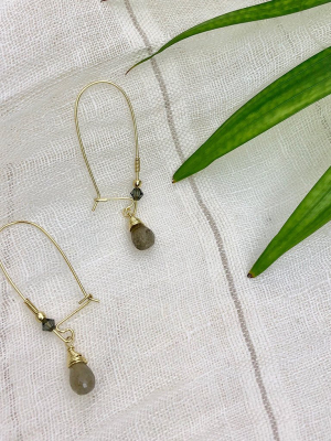 Labradorite Drop Earrings