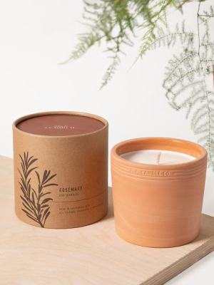 Rosemary All Natural Terra Soy Candle