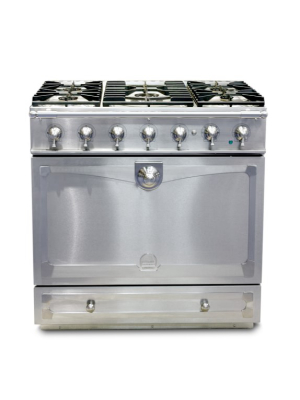 La Cornue Cornufé 90 Albertine Range, Stainless-steel