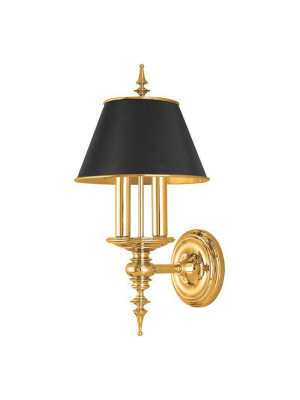 Cheshire 2 Light Wall Sconce Aged Brass