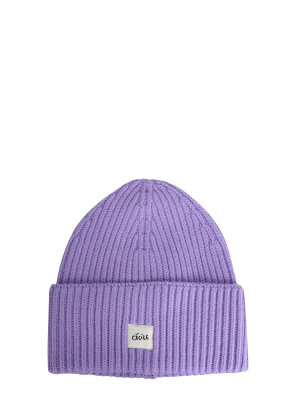 Être Cécile Logo Patch Beanie