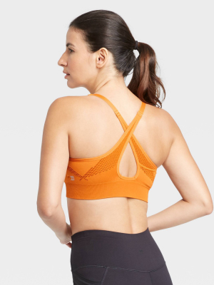 Women's Low Support Laser Cut Seamless Bra - All In Motion™