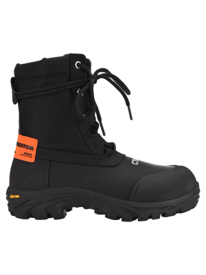 Heron Preston Logo Hiking Boots