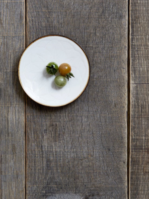 Carved Flower Plate - Small