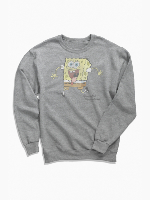 Spongebob Squarepants Crew Neck Sweatshirt