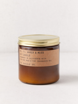 P.f. Candle Co. Amber Jar 12 Oz Soy Candle