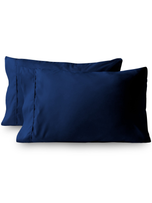 Bare Home Solid Ultra-soft Microfiber Pillowcase Set