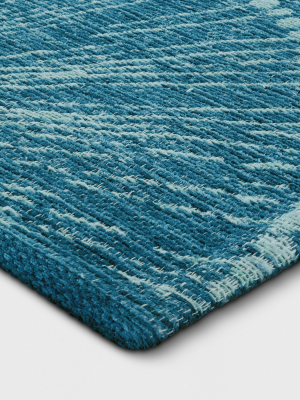 5'x7' Medallion Woven Area Rug Teal Blue - Opalhouse™