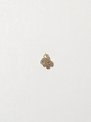 Button Mushroom Charm