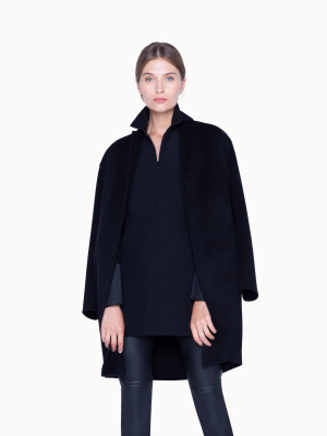 Single Breasted Cashmere Double-face Coat