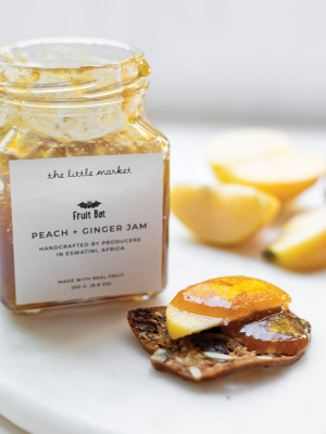 Peach + Ginger Jam