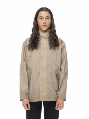 Hooded Windbreaker - Khaki