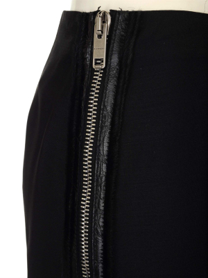 Givenchy Side-zipped Mini Skirt