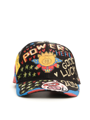 Dolce & Gabbana Graphic Baseball Cap