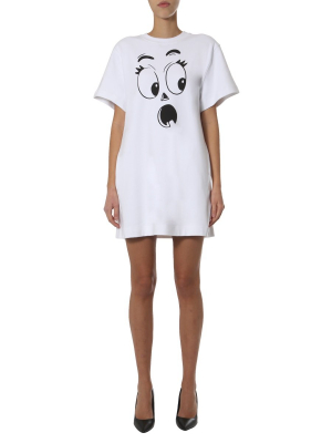 Moschino Pumpkin Face T-shirt Dress