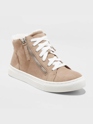 Women's Tilly Faux Sherpa Lined High Top Sneakers - Universal Thread™