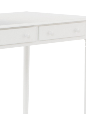 Writers 2-drawer Desk White