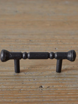 Handmade Mexican Riveted Drawer Pull, Small