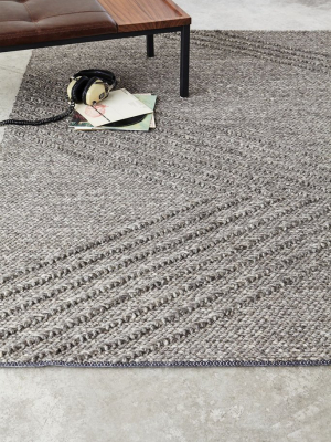 Avro Rug In Charcoal