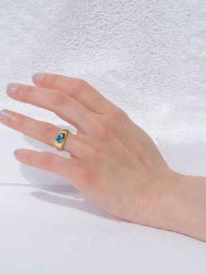 Blue Topaz Hilma Ring