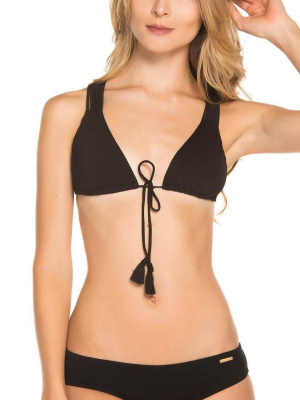 Dulzamara Pacific Bikini Set In Black