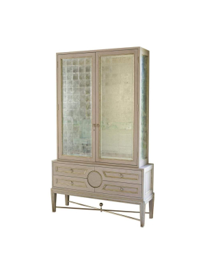 Global Views Collector's Cabinet Gray