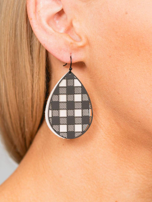 Maddie Buffalo Plaid Earrings