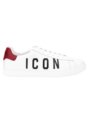 Dsquared2 Icon Print Low-top Sneakers