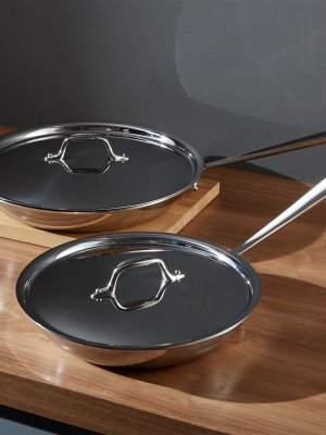 All-clad ® D3 Stainless Fry Pans With Lid