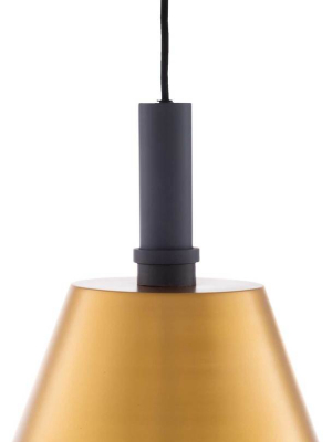 Kori Ceiling Lamp Charcoal/brass/gray