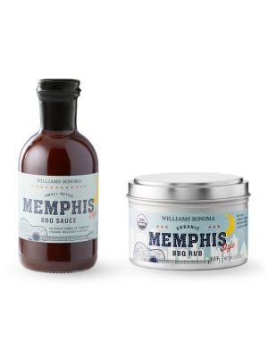 Williams Sonoma Regional Rub And Bbq Sauce Set, Memphis