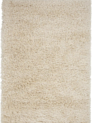 Rhapsody Collection Ultra Plush Area Rug In Peach Cream