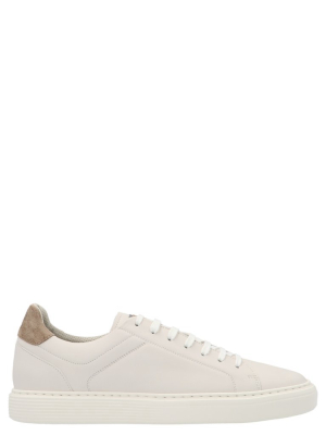 Brunello Cucinelli Logo Patch Low-top Sneakers