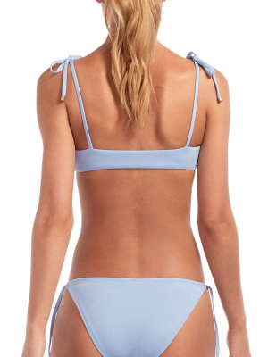 Vitamin A Ecolux Elle Celeste Tie Side Bikini Bottom