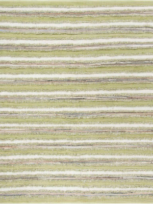 Montauk Shag Green/multi Area Rug