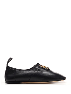 Loewe Anagram Logo Flats