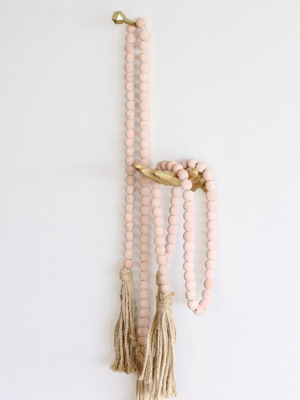 Tassel Prayer Beads Pink