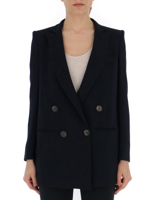 New York Industrie Double-breasted Oversized Blazer