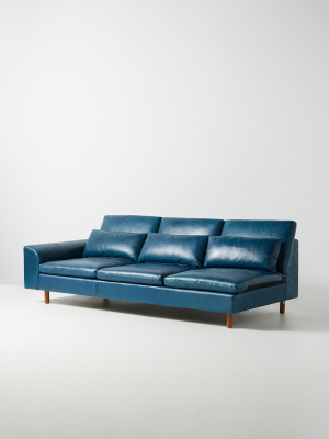 Mirren Modular Leather One-arm Sofa