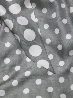 Silk Polka Dot Blouse