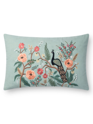 Loloi Rifle Paper Co. Pillow - Mint