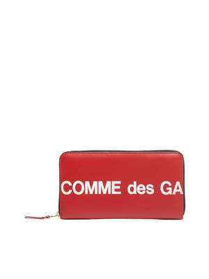 Comme Des Garçons Wallet Logo Wallet