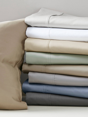 525 Thread Count Solid Cotton Rich Sheet Set