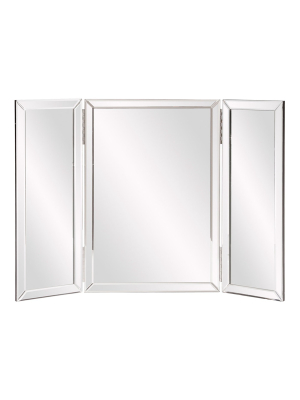 Rectangle Tripoli Vanity Bathroom Mirror Clear - Howard Elliott