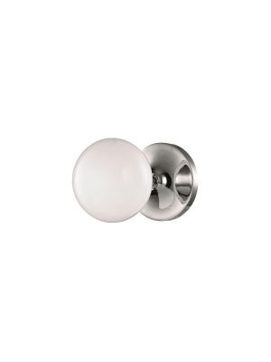 Fleming 1 Light Bath Bracket Polished Nickel