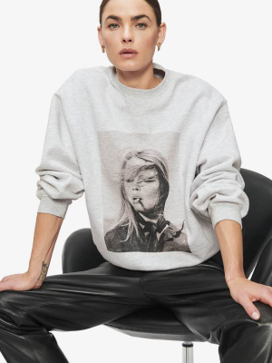 Ramona Sweatshirt Ab X To X Brigitte Bardot - Heather Grey