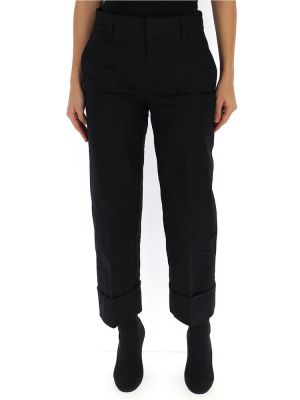 Prada Rolled Hem Cropped Pants